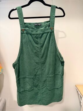Angry Rabbit Forest Green Cotton Overall